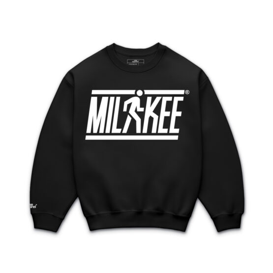 Black | White Crewneck Sweatshirt